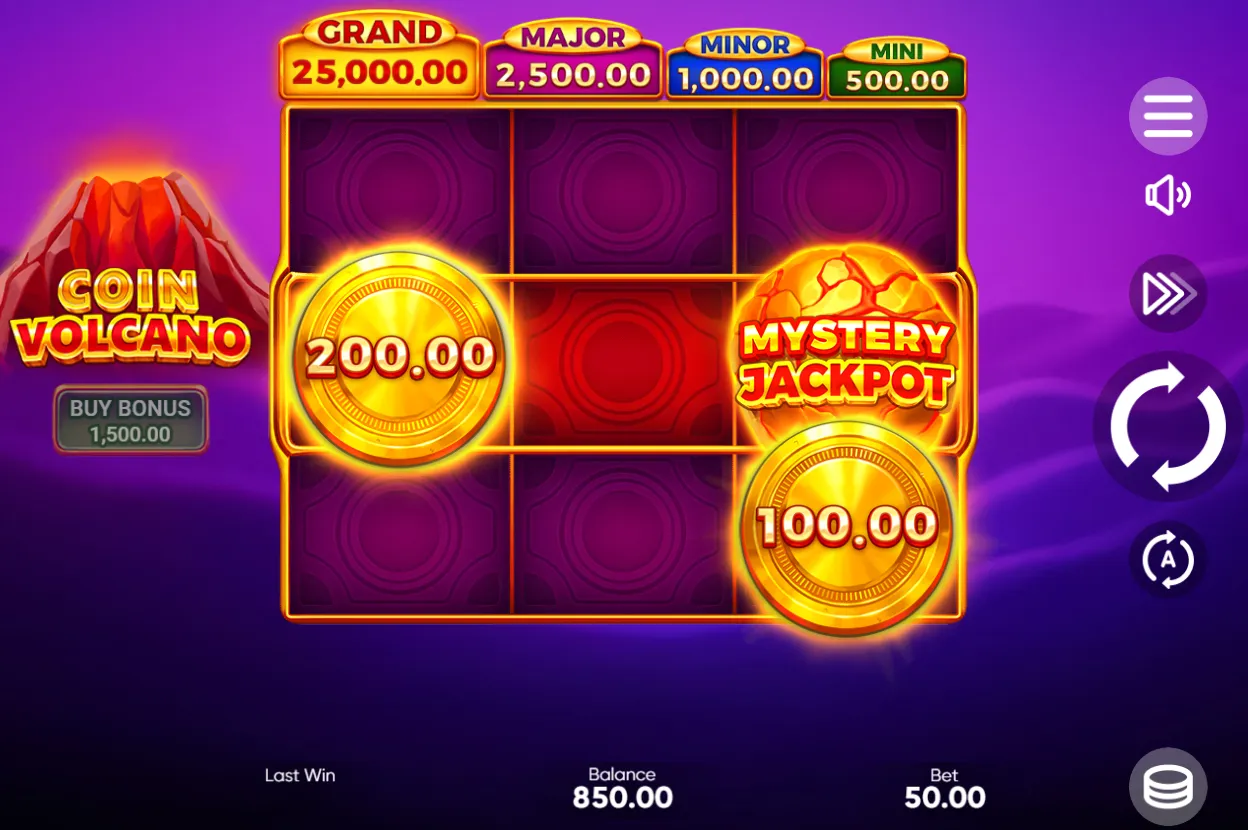 Coin Volcano demo